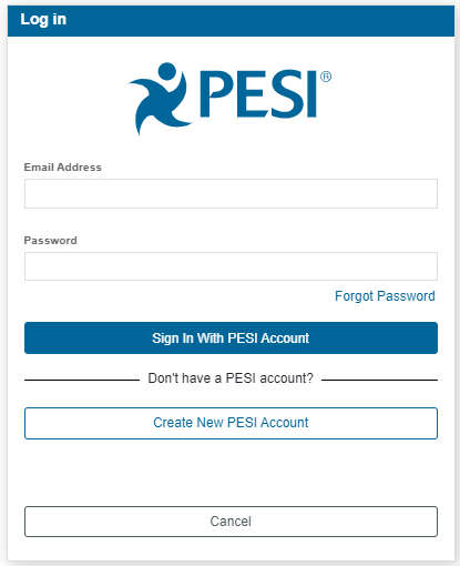 pesi login